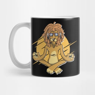 Lion Yoga Mug